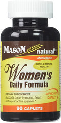 Mason Vitamins Women's Daily Formula Caplets, 90 Count