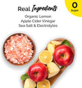 ROUTINE Morning Daily Hydration | Electrolyte Powder Packets with Apple Cider Vinegar, Lemon and Sea Salt | Hydrate Powder, Electrolyte Drink Mix | Keto & Paleo Electrolytes Hydration Powder - 30 ct