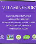 Garden of Life Vitamin Code Zinc Vegan Capsules 60 Ct