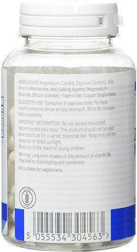 Myprotein Zinc And Magnesium 90 Capsules, Pack Of 1
