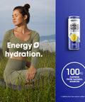 Optimum Nutrition Amino Energy Sparkling Hydration Drink Electrolytes Caffeine Amino Acids Bcaas Sugar Free Blueberry Lemonade 12 Fl Oz 12 Pack (Packaging May Vary)