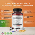 Ultra Herbs Glucosamine Chondroitin MSM - Joint Mobility Support Supplement Enhanced with Collagen Hyaluronic Acid Vitamin D3 | 150 Capsules