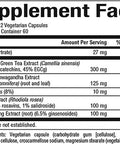 3 Brains by Natural Factors Serene Mind Adaptogenic Blend to Help Naturally Relieve Stress Mental Fatigue Daily Dietary Supplement Vegetarian 120 Capsules 60 Servings