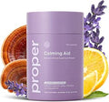 Proper The Lavenders Calming Aid. Magnesium Supplement Relaxation Drink Mix with GABA LTheanine Lavender Lemon Balm and Ashwagandha. Natural Calm Stress Support Supplements