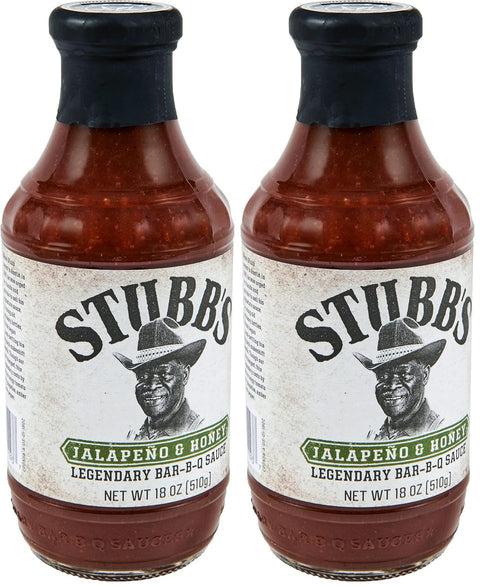 Stubb's JalapeÃƒÆ’Ã‚Â±o & Honey BBQ Sauce, 18 oz