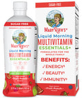 MaryRuth Organics Multivitamin Multimineral for Women Men & Kids 32 Fl Oz | Fruit Punch