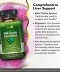 Irwin Naturals Milk Thistle Liver Detox - 60 Liquid Soft-Gels, Pack Of 2 - Supports Liver Health With Dandelion, Artichoke, Turmeric & Green Beet Root - 60 Total Servings