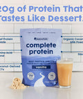 NativePath Complete Beef Protein Powder Isolate ÃƒÂ¢Ã¢â€šÂ¬Ã¢â‚¬Å“ Grass-Fed Pasture-Raised Dairy & Lactose Free Gluten Free Zero Sugar MCTs & Amino Acids ÃƒÂ¢Ã¢â€šÂ¬Ã¢â‚¬Å“ 20g Protein Vanilla Flavor 30 Servings