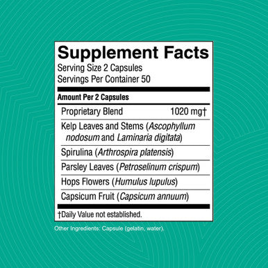 Nature'S Sunshine Ts Ii W/Hops, 100 Capsules | Supports Proper Thyroid Function And Helps Maintain Balance In The Thyroid Gland