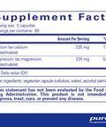 Pure Encapsulations Calcium Mag citrate 80 mg 180 vcaps