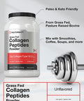 Collagen Peptides Powder 40 oz | Unflavored | Type 1 and 3 | Hydrolyzed Protein Collagen | Keto and Paleo Supplement | Grass Fed, Non-GMO, Gluten Free | by Horbaach