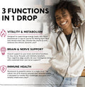 NUTRAHARMONY Organic Mullein & Vitamin B Complex Drops