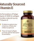 Solgar Vitamin E 670 Mg (1000 Iu) 100 Mixed Softgels - Natural Antioxidant Skin & Immune System & Chelated Zinc 250 Tablets - Zinc For Healthy Skin - Supports Cell Growth & Dna Formation