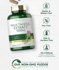 Carlyle Milk Thistle 1000Mg 300 Capsules Non-Gmo, Gluten Extract