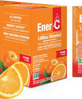 Ener-C Orange Multivitamin Drink Mix Powder Vitamin C 1000Mg & Electrolytes With Real Fruit Juice Natural Energy & Immune Support For Women & Men - Non-Gmo Vegan & Gluten - 30 Count