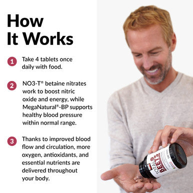 Force Factor Total Beets Pressure Support Supplement with s and Grapeseed Extract to Boost Nitric Oxide, Circulatory and Cardiovascular Vasodilator Heart Health Vitamins, 120 Count