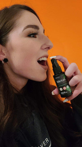 Innotech Nutrition Colflex Oregano Throat Spray, Arctic Mint - 25 ml, Multi-colored