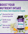 New Chapter One Daily Multivitamin for Immune, Energy & Stress Support, 20+ Nutrients Fermented with Probiotics & Whole Foods, Made with Organic Vegetables - 72 ct