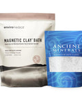 Enviromedica Magnetic Clay - Ancient Minerals Magnesium Bath Flakes - Natural Detox - High-Absorption Efficiency for Relaxation, Wellness & Muscle Relief