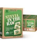 In The Raw ORGANIC STEVIA IN THE RAW ZeroCalorie Sweetener Packets 300 Count (1 Pack)