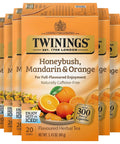 Twinings Lemon & Ginger, Caffeine-Free Herbal Tea Bags, 100 CT Box (1 Pack) | Spicy & Tangy, Ginger, Lemon Peel, Lemongrass, Blackberry Leaves, Soothe Digestion, 100 Foil Lined Individually Wrapped Bags