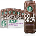 Starbucks Cold Brew Coffee, Vanilla Sweet Cream, 11 fl oz Cans (12 Pack), Premium Coffee Drink, Iced Coffee