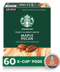 Starbucks K-Cup Coffee Pods, Caramel Naturally Flavored Coffee For Keurig Brewers, 100% Arabica, 1 Box (22 Pods)
