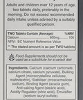 HealthAid Calcium Complete 800mg - 120 Vegan Tablets