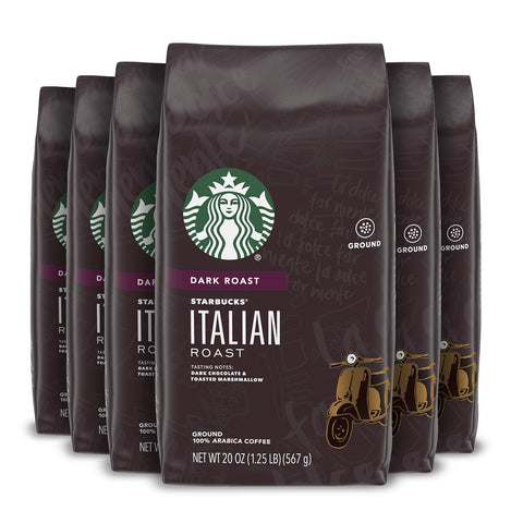 Starbucks Ground Coffee, Dark Roast Hot or Iced Coffee, French Roast, 28 oz