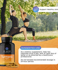 Dr. Emil Nutrition Turmeric Curcumin with Black Pepper Supplement Turmeric Capsules with BioPerine for Easy Absorption 1000mg Turmeric Supplement 60 Capsules