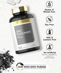 Carlyle Zinc Picolinate 50Mg 300 Capsules Non-Gmo And Gluten Supplement