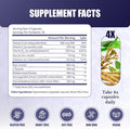Thyro Support - Thyroid Supplement With Selenium, Bladderwrack & Zinc - Thyroid Health For Women & Men - Vegan, Non Gmo, Gluten - 120 Capsules