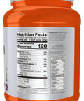 NOW Sports Nutrition, Whey Protein Isolate, 25 g With BCAAs, Creamy Chocolate Powder, 1.8-Pound