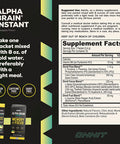 ONNIT Alpha Brain Instant Pineapple Punch Flavor Nootropic Brain Booster Memory Supplement Brain Support for Focus Energy Clarity Alpha GPC Choline Cats Claw LTheanine Bacopa 30ct