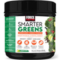 Force Factor Smarter Greens Superfoods + Energy Powder, Greens Powder with Plant-Based , Probiotics, and Digestive Enzymes, Superfood Powder to Boost Energy and Support Immunity, 30 Servings