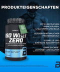 Bio Tech USA Iso Whey Zero Sports Supplement, 908 g, Banana