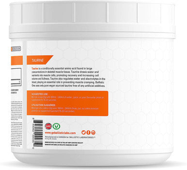 BALLISTIC LABORATORIES - Vegan Taurine - 400 Grams