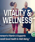 Bronson Vitamin A 10,000 IU Premium Non-GMO Formula, 250 Softgels