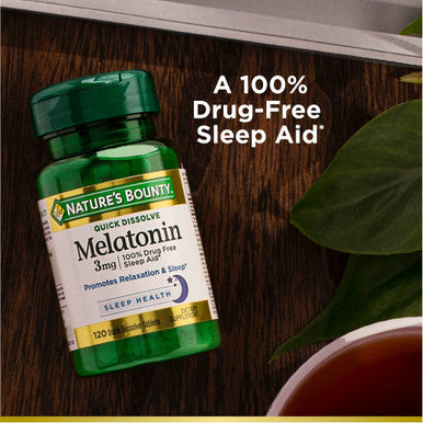 Nature'S Bounty Nature'S Bounty Melatonin 120 Tabs 3 Mg