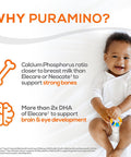 PurAmino Hypoallergenic Infant Drink, for Severe Food Allergies, Omega-3 DHA, Iron, Immune Support, Powder Can, 14.1 Oz