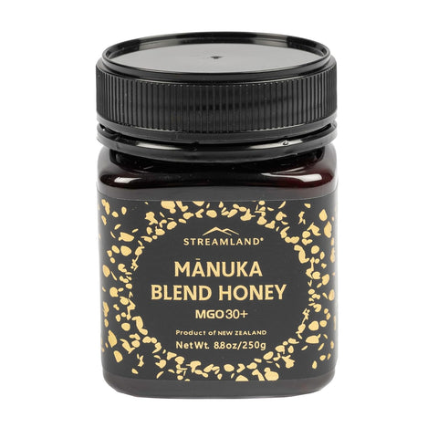 Streamland Multifloral MÃƒâ€žÃ‚Ânuka Honey with Gold Kiwifruit Pure New Zealand Honey, Tangy-Sweet Flavor, Premium Quality (MGO 50+ 8.8 oz)