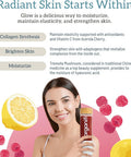 Organifi Glow - Vegan Collagen Powder For Women - Organic Flavored Water Ingredient, 30 Servings