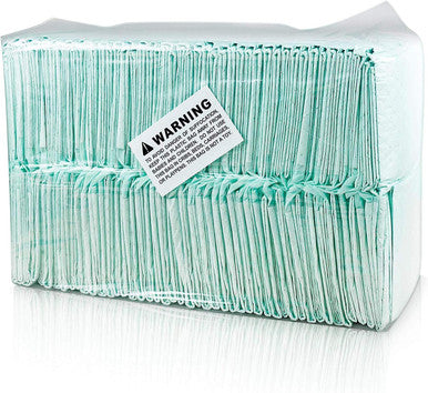HONEY CARE All-Absorb, Carbon Training Pad, 22"x23", 100 ct, Ultra Absorbent and Odor Eliminating, Green