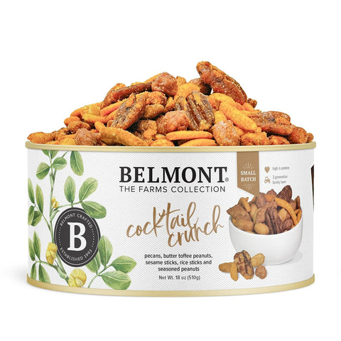 Belmont Peanuts Gourmet Sea-Salted Virginia Peanuts, 20 oz (1 Pack) ÃƒÂ¢Ã¢â€šÂ¬Ã¢â‚¬Å“ Only 3 Simple Ingredients, No Preservatives, 7g Protein ÃƒÂ¢Ã¢â€šÂ¬Ã¢â‚¬Å“ A Premium, Salty, Crunchy, Hand Seasoned Snack