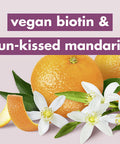 Love Beauty And Planet Sulfate-Free Shampoo Deep Cleanse, Hydrate, Strengthen, Volumize & Shine Vegan Biotin & Sun-Kissed Mandarin 5-in-1 Multi-Benefit Nourishing Shampoo 13.5oz