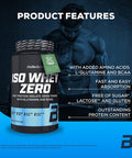 BioTech USA Iso Whey Zero Lemon Cheesecake 908g