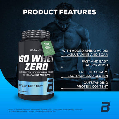 BioTech USA Iso Whey Zero Lemon Cheesecake 908g