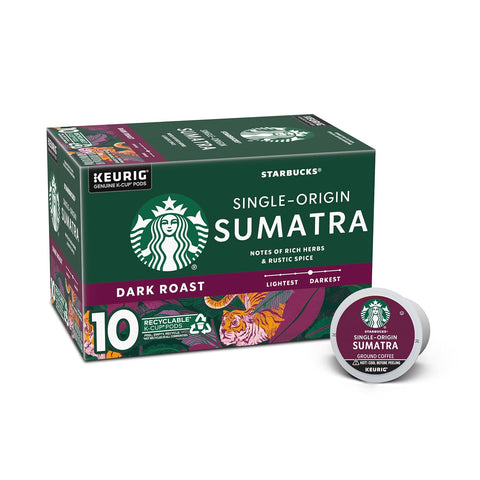 Starbucks K-Cup Coffee Pods, Medium Roast Coffee for Keurig Brewers, Holiday Blend, 100% Arabica, Limited Holiday Edition, 1 Box (32 Pods)