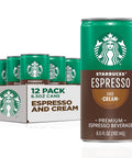 Starbucks Espresso & Cream Light, 6.5 Fl Oz Cans (Pack of 12)