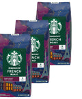 Starbucks Whole Bean Coffee, Dark Roast Coffee, French Roast, 100% Arabica, 1 bag (28 oz)